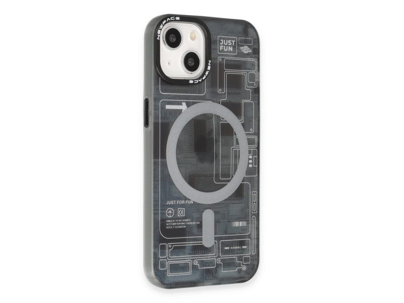 Newface iPhone 15 Kılıf Venüs Magneticsafe Desenli Kapak - Venüs - 4