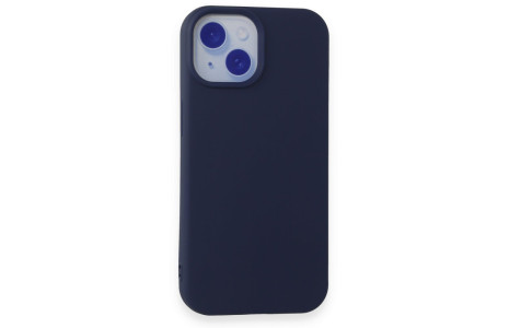 Newface iPhone 15 Plus Kılıf First Silikon - Lacivert