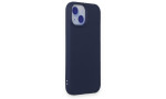 Newface iPhone 15 Plus Kılıf First Silikon - Lacivert