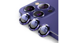 Newface iPhone 15 Pro Bind Metal Kamera Lens - Lacivert