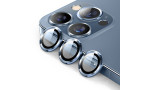 Newface iPhone 15 Pro Bind Metal Kamera Lens - Lacivert