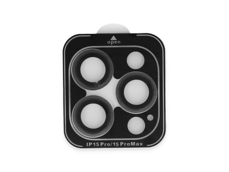 Newface iPhone 15 Pro Bind Metal Kamera Lens - Siyah