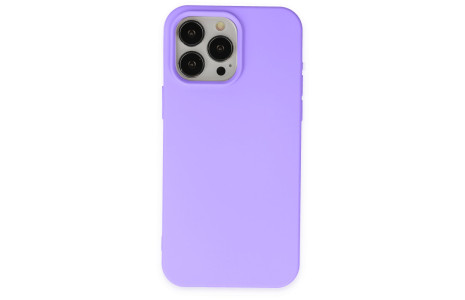 Newface iPhone 15 Pro Kılıf First Silikon - Lila