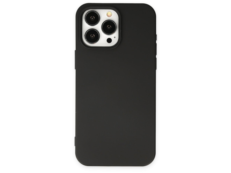 Newface iPhone 15 Pro Kılıf First Silikon - Siyah