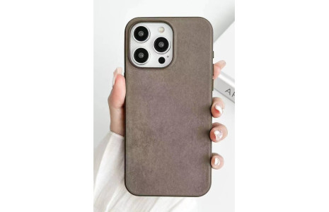 Newface iPhone 15 Pro Kılıf Karen Magsafe Kapak - Kahverengi