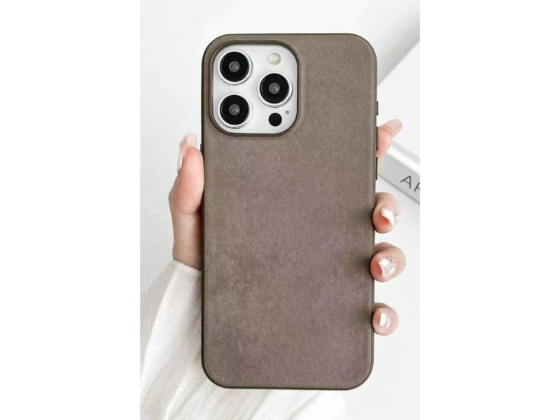 Newface iPhone 15 Pro Kılıf Karen Magsafe Kapak - Kahverengi