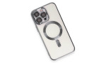 Newface iPhone 15 Pro Kılıf Kross Magneticsafe Kapak - Titan Gri
