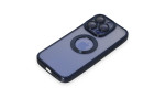 Newface iPhone 15 Pro Kılıf Slot Silikon - Lacivert