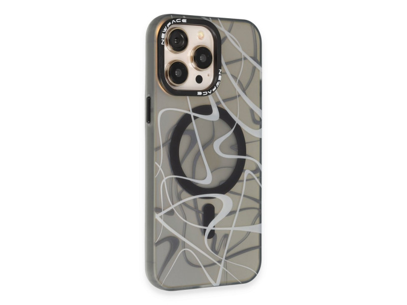 Newface iPhone 15 Pro Kılıf Venüs Magneticsafe Desenli Kapak - Venüs - 3