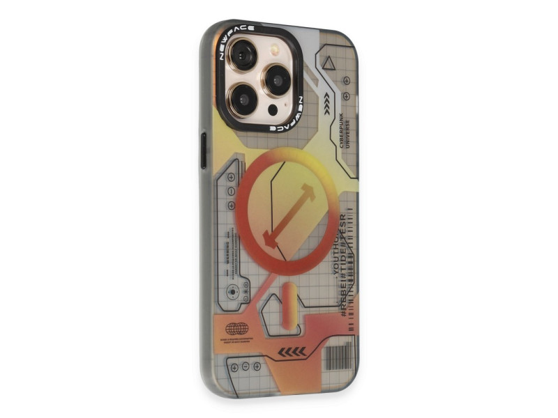Newface iPhone 15 Pro Kılıf Venüs Magneticsafe Desenli Kapak - Venüs - 6