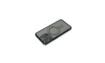 Newface iPhone 15 Pro Max Kılıf Joke Simli Magneticsafe Kılıf - Lacivert