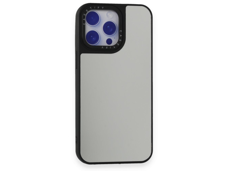 Newface iPhone 15 Pro Max Kılıf Mirror Desenli Kapak - Mirror - 16