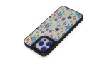 Newface iPhone 15 Pro Max Kılıf Mirror Desenli Kapak - Mirror - 18