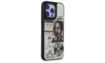 Newface iPhone 15 Pro Max Kılıf Mirror Desenli Kapak - Mirror - 2