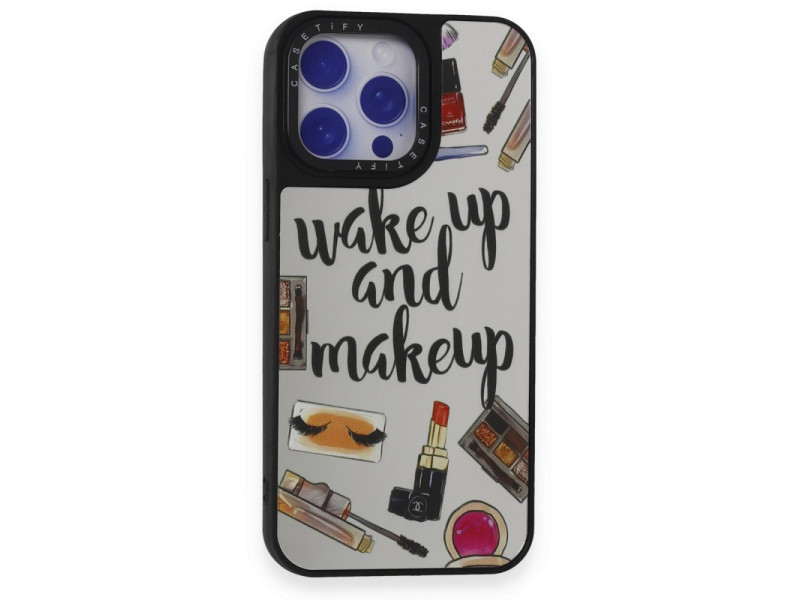 Newface iPhone 15 Pro Max Kılıf Mirror Desenli Kapak - Mirror - 3