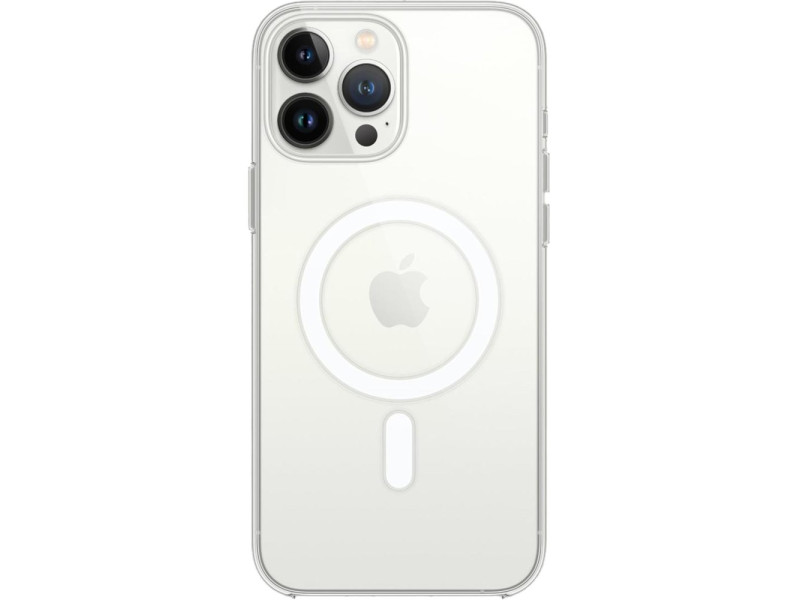 Newface iPhone 15 Pro Max Kılıf Pc Real Magsafe Kapak - Şeffaf