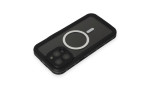 Newface iPhone 15 Pro Max Kılıf Red Pepper Magneticsafe Su Geçirmez Kılıf - Siyah-Gri