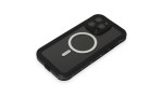 Newface iPhone 15 Pro Max Kılıf Red Pepper Magneticsafe Su Geçirmez Kılıf - Siyah-Gri