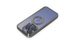 Newface iPhone 15 Pro Max Kılıf Slot Silikon - Titan Gri