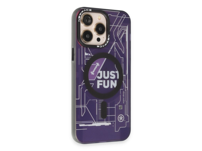 Newface iPhone 15 Pro Max Kılıf Venüs Magneticsafe Desenli Kapak - Venüs - 1