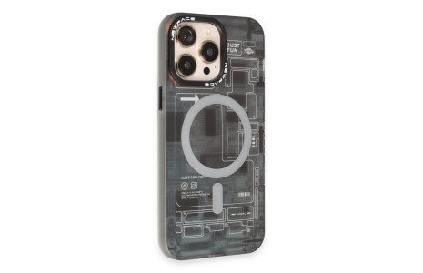 Newface iPhone 15 Pro Max Kılıf Venüs Magneticsafe Desenli Kapak - Venüs - 4