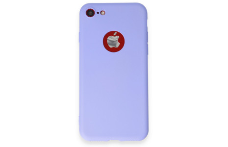 Newface iPhone 7 Kılıf First Silikon - Lila