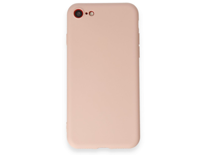 Newface iPhone 7 Kılıf First Silikon - Pudra