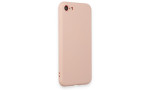 Newface iPhone 7 Kılıf First Silikon - Pudra