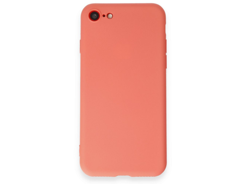 Newface iPhone 7 Kılıf First Silikon - Turuncu