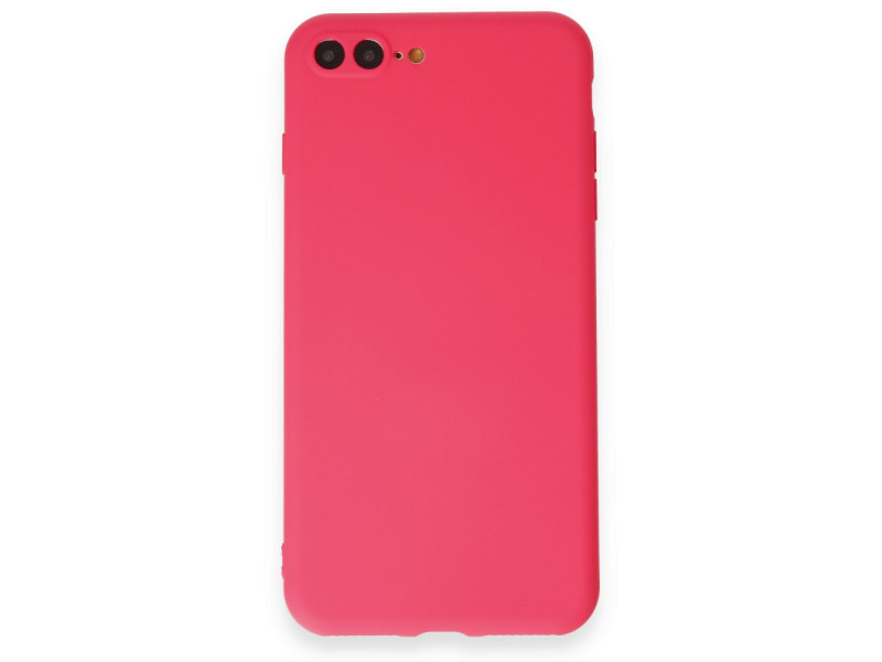 Newface iPhone 7 Plus Kılıf First Silikon - Pembe
