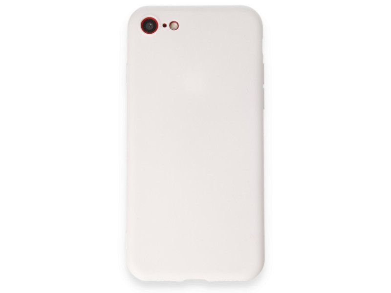 Newface iPhone 8 Kılıf First Silikon - Beyaz