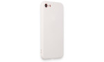 Newface iPhone 8 Kılıf First Silikon - Beyaz