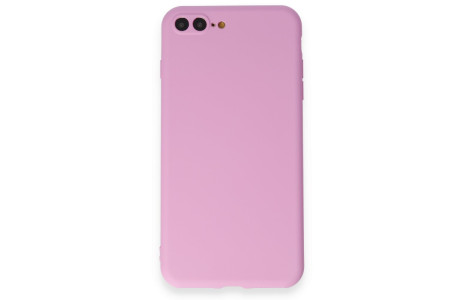 Newface iPhone 8 Plus Kılıf First Silikon - Açık Mor