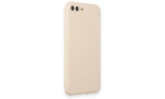 Newface iPhone 8 Plus Kılıf First Silikon - Krem