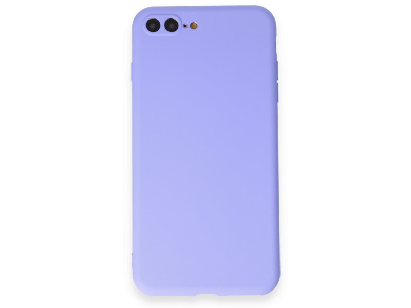 Newface iPhone 8 Plus Kılıf First Silikon - Lila