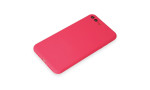 Newface iPhone 8 Plus Kılıf First Silikon - Pembe