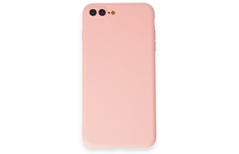 Newface iPhone 8 Plus Kılıf First Silikon - Pudra