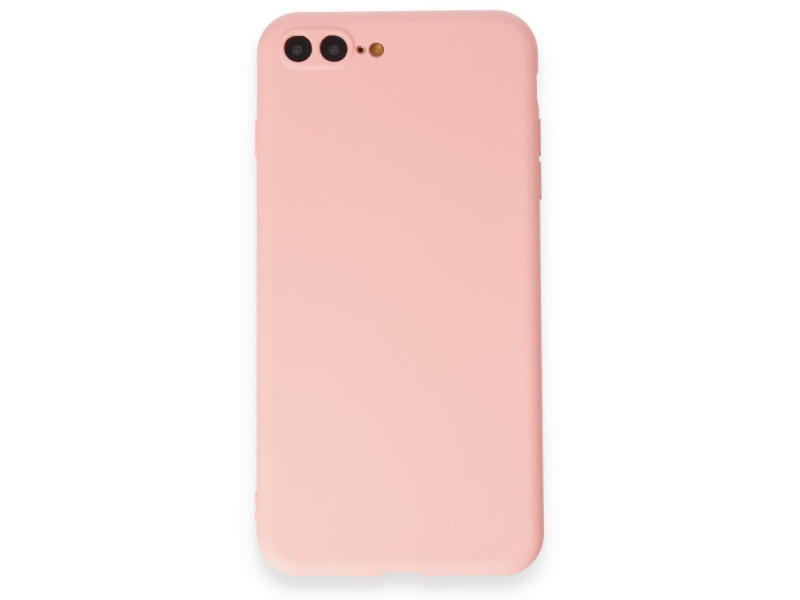 Newface iPhone 8 Plus Kılıf First Silikon - Pudra