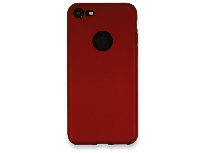 Newface iPhone SE 2020 Kılıf First Silikon - Bordo