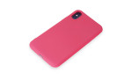 Newface iPhone X Kılıf First Silikon - Pembe