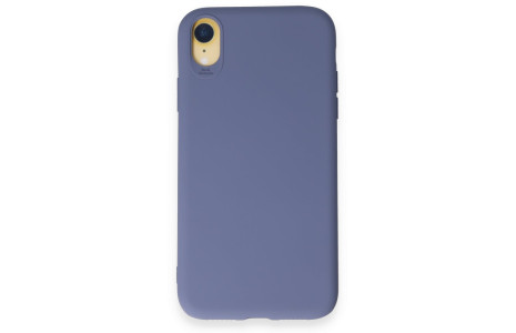 Newface iPhone XR Kılıf First Silikon - Gri
