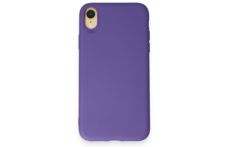 Newface iPhone XR Kılıf First Silikon - Mor