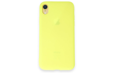 Newface iPhone XR Kılıf First Silikon - Parlak Yeşil