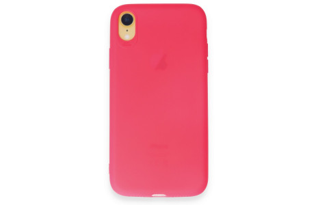 Newface iPhone XR Kılıf First Silikon - Pembe
