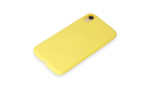 Newface iPhone XR Kılıf First Silikon - Sarı