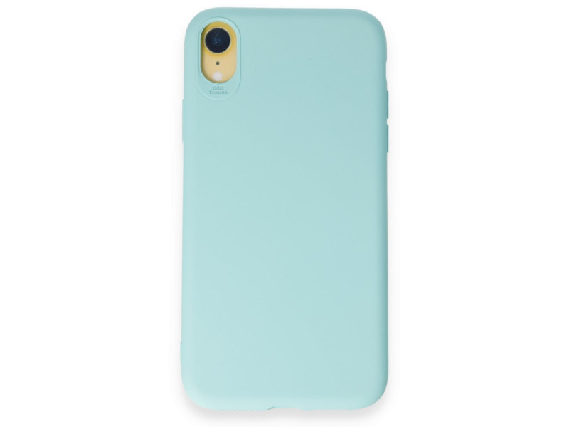 Newface iPhone XR Kılıf First Silikon - Turkuaz