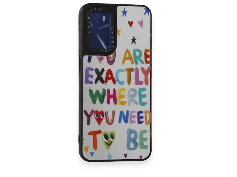 Newface Oppo A55 Kılıf Mirror Desenli Kapak - Mirror - 10