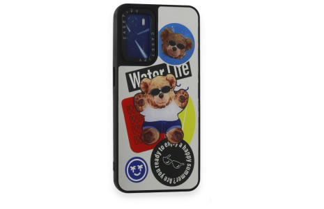 Newface Oppo A55 Kılıf Mirror Desenli Kapak - Mirror - 14