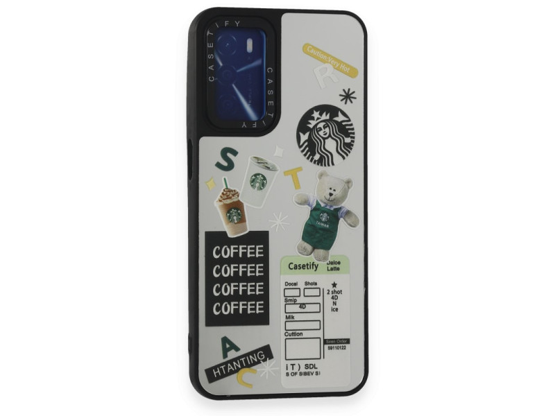 Newface Oppo A55 Kılıf Mirror Desenli Kapak - Mirror - 17
