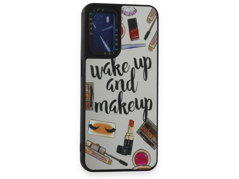 Newface Oppo A55 Kılıf Mirror Desenli Kapak - Mirror - 3